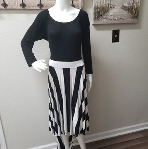 Black and White Dress